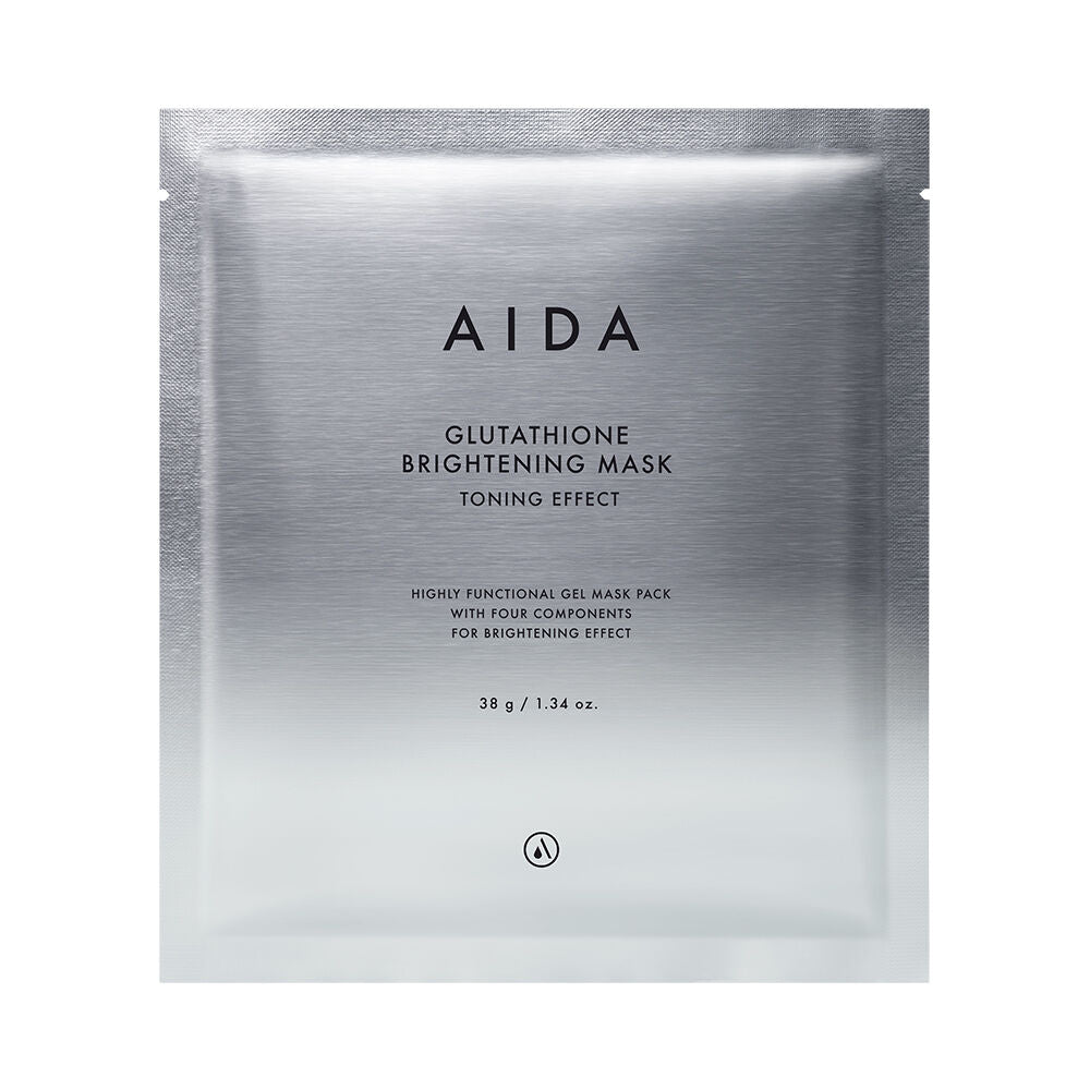 Aida Glutathione Brightening Mask-Toning Effect 4 Sheets