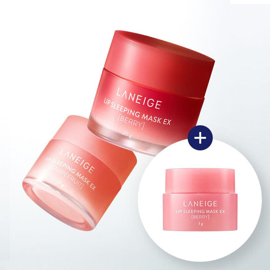 Laneige Lip Sleeping Mask 20g+Berry 3g