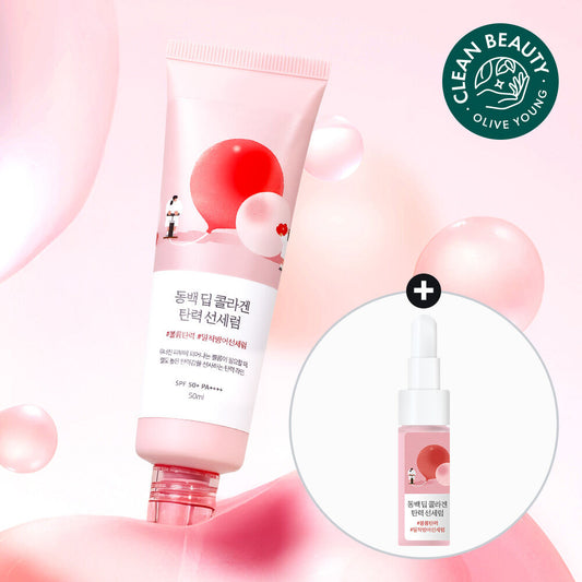 Round Lab Camellia Deep Collagen Elasticity Serum 50ml (+7ml)