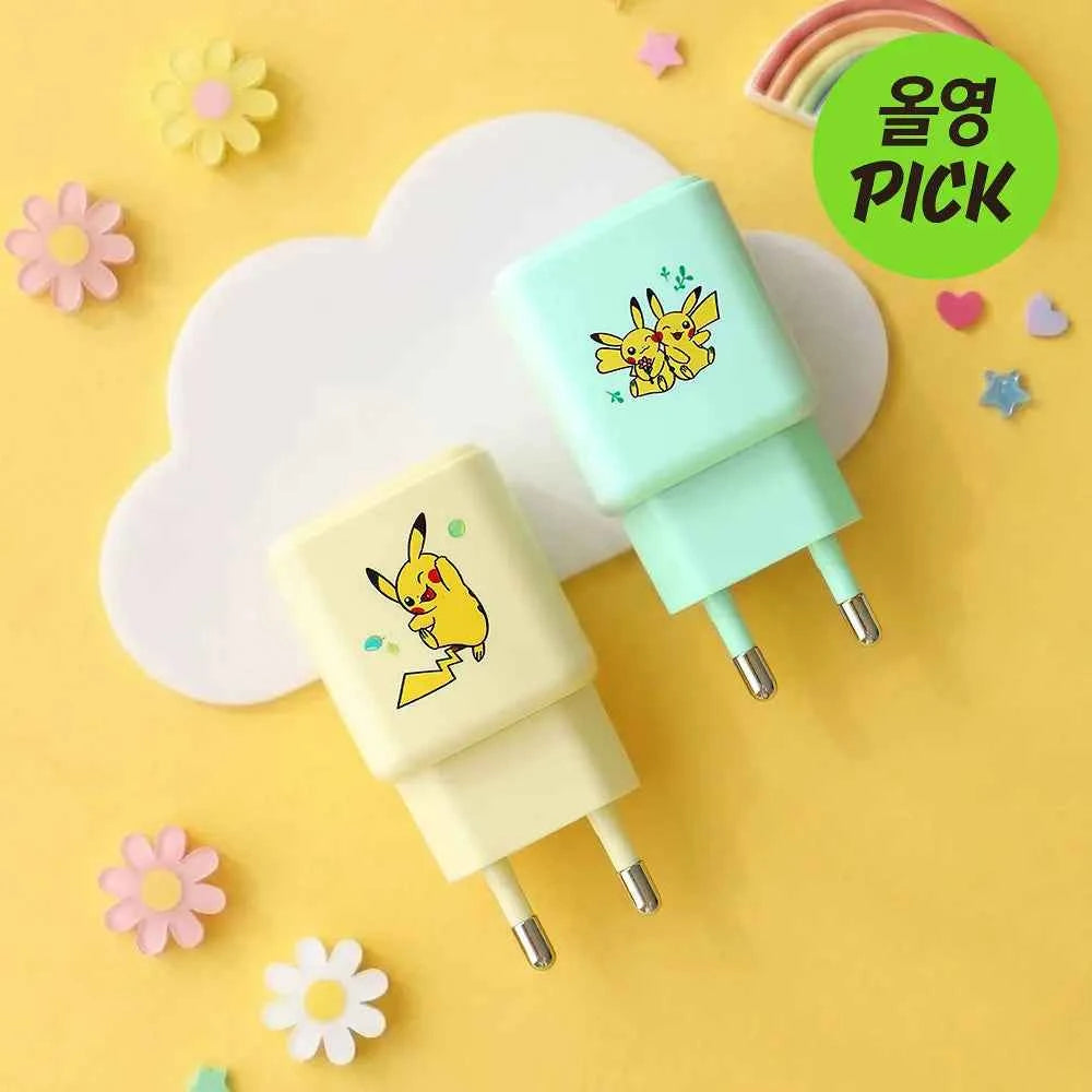 [May Olive Young Pick/Pokemon Edition] Arlo 2-Port Fast Charger (2 options)
