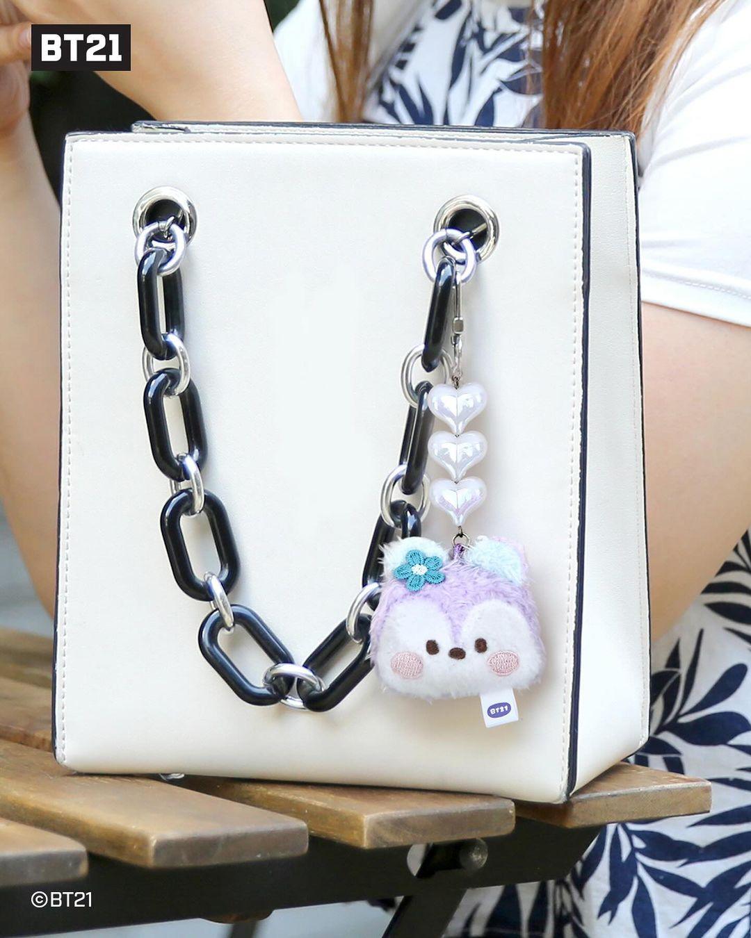 Bt21 Minini Bead Plush Keyring [Pre order]