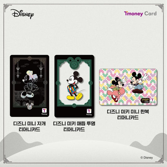 Micky & Minnie T-money Card