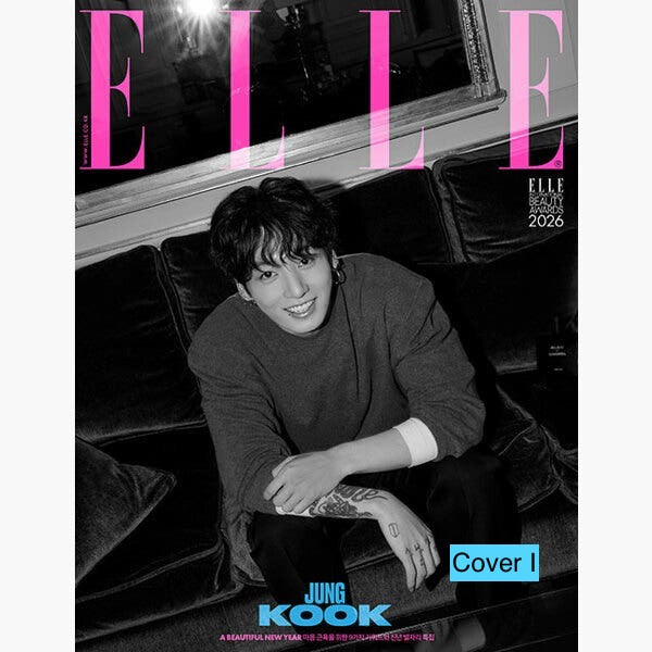 BTS JungKook X Elle Korea 2026.01 January | Kgifts.shop