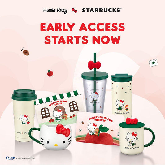 Hello Kitty X Starbucks Collection