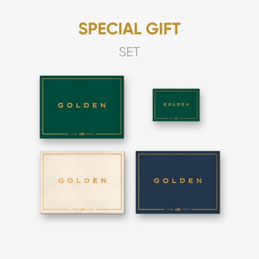 Jung Kook (BTS) 'GOLDEN' Album Weverse with special gift