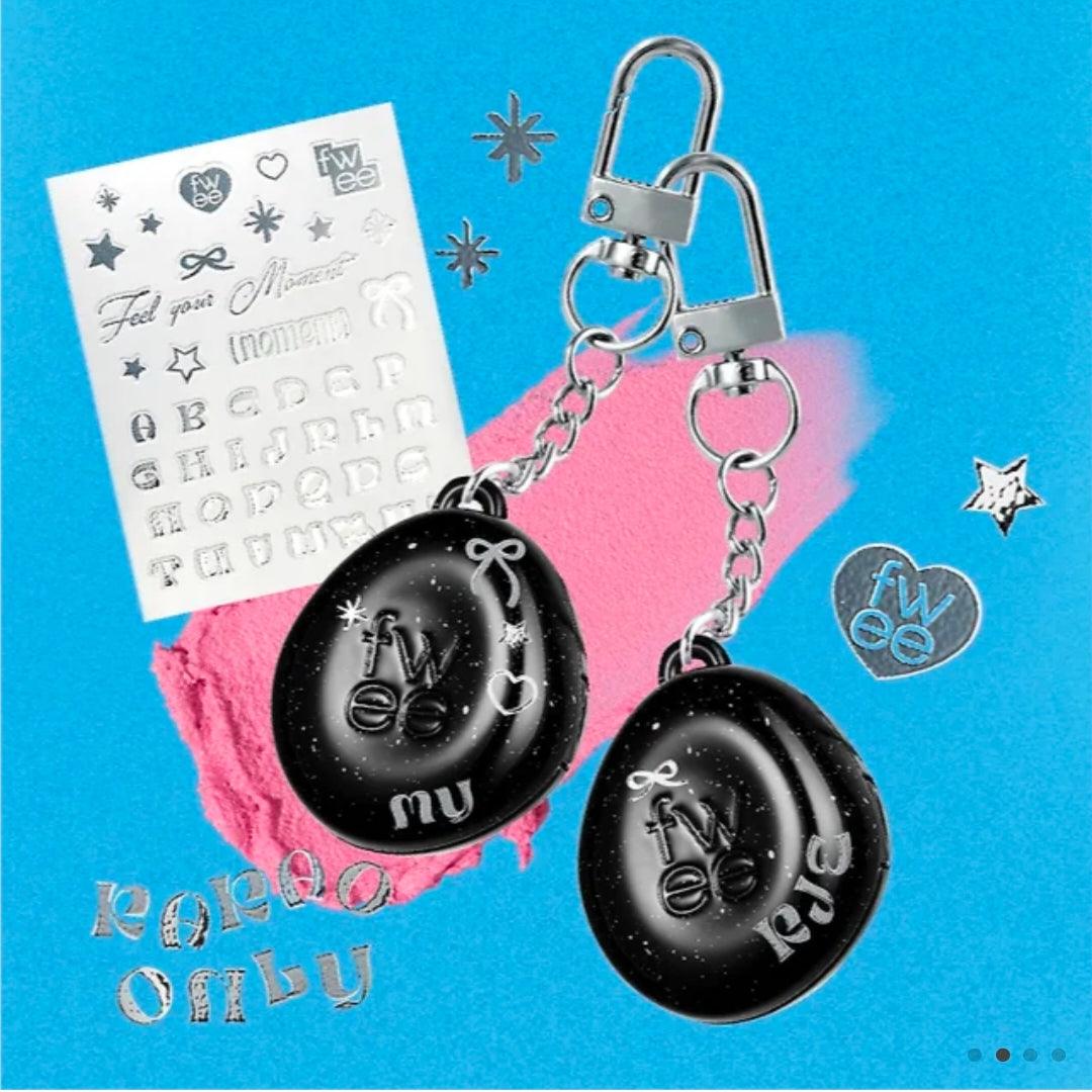 Fwee Lip & Cheek Blurry Pudding Pot Duo Plan (+Keyring & Sticker)