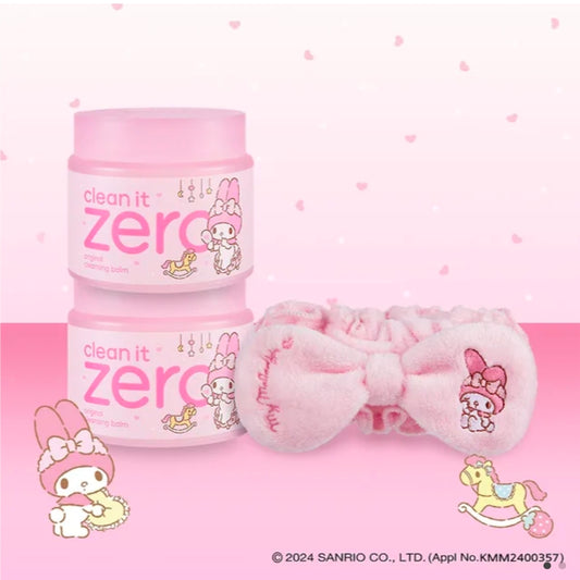 [My Melody Edition] Clean It Zero Original Balm+ Hairband Set