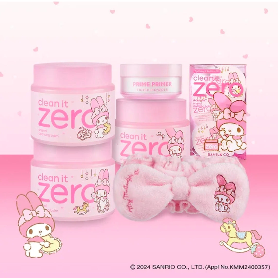 [My Melody Edition] Clean It Zero Original Balm+ Hairband Set