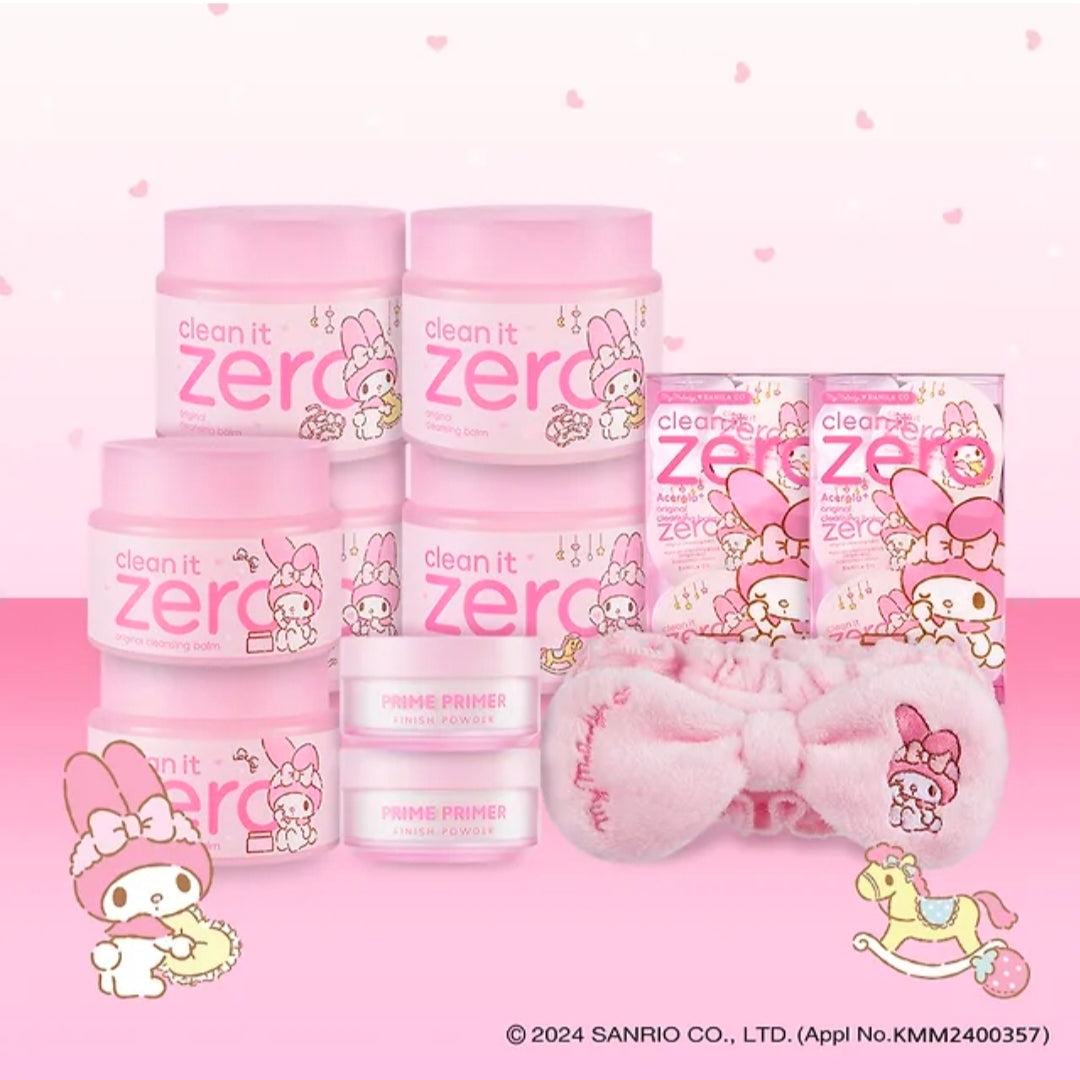 [My Melody Edition] Clean It Zero Original Balm+ Hairband Set