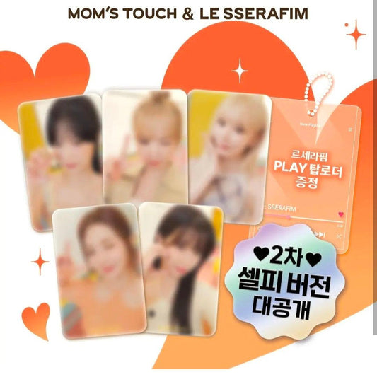 Mom'stouch x Lee sserafim Photocard