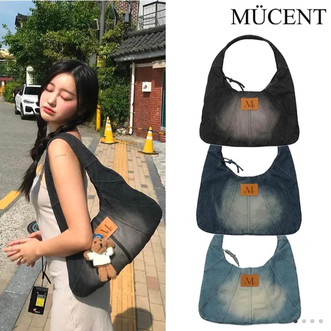 Mucent Wave Denim Shoulder Bag