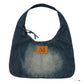 Mucent Wave Denim Shoulder Bag