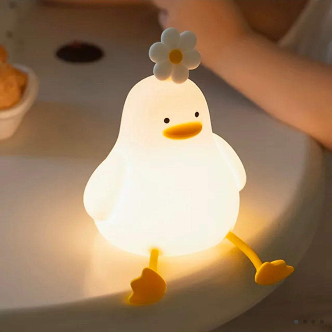 Flower Duck Mini Mood Light Lamp