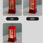 Telephone Box Mini Water Ball Snow Ball Mood Light Lamp