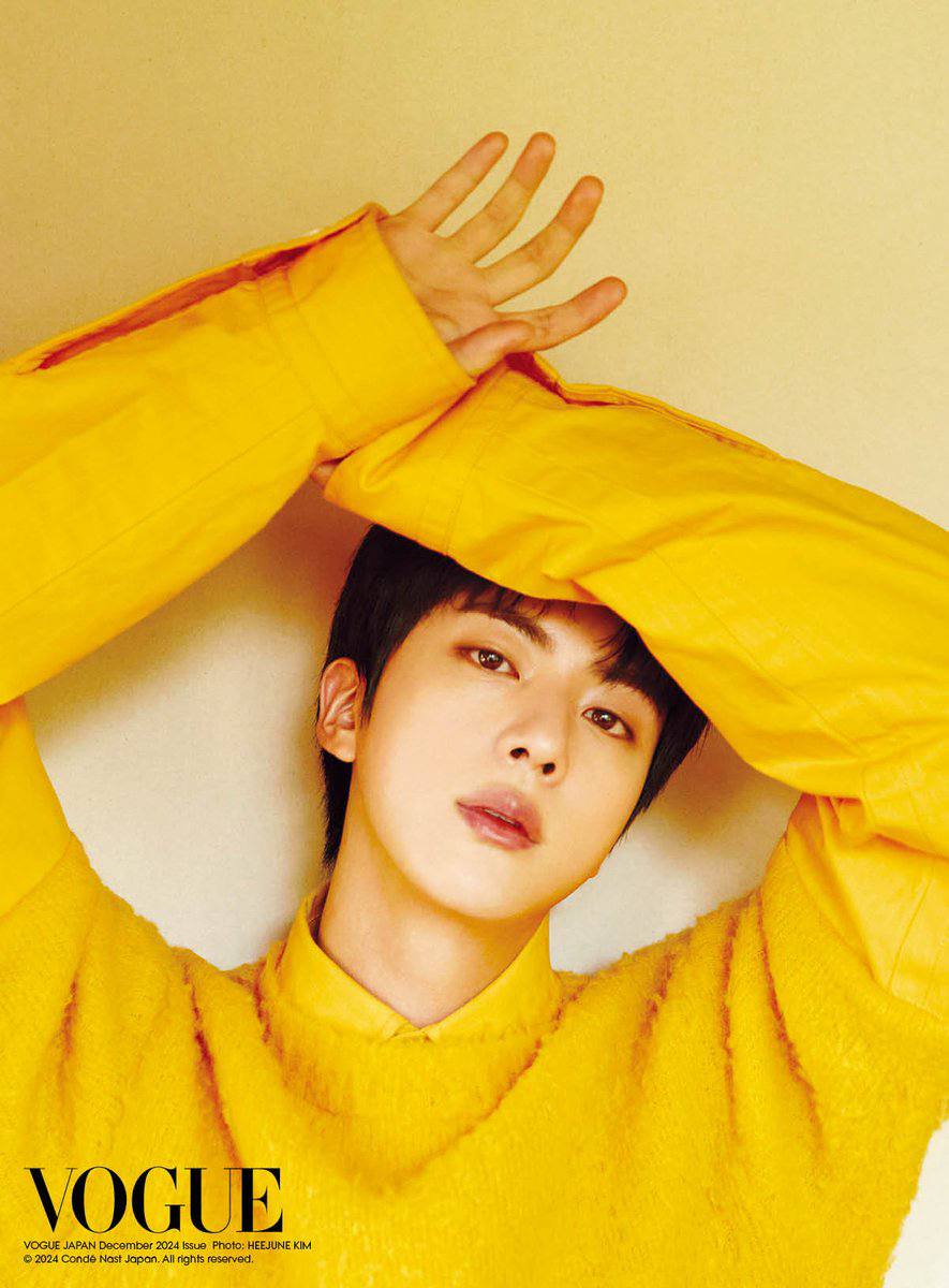 Jin Vogue Japan December 2024 Issue