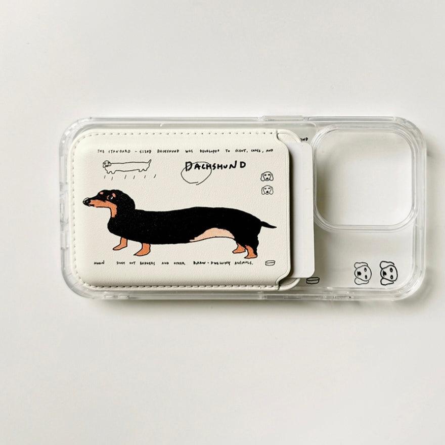 3Months Dachshund Mag Safe Case