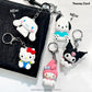 Sanrio Characters Silicone Keyring T-money 5 Types