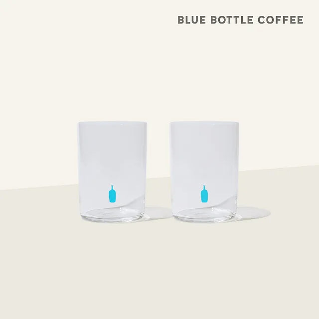 [Blue Bottle Coffee] Common cold drink glass set (350ml*2)