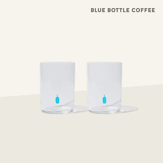 [Blue Bottle Coffee] Common cold drink glass set (350ml*2)