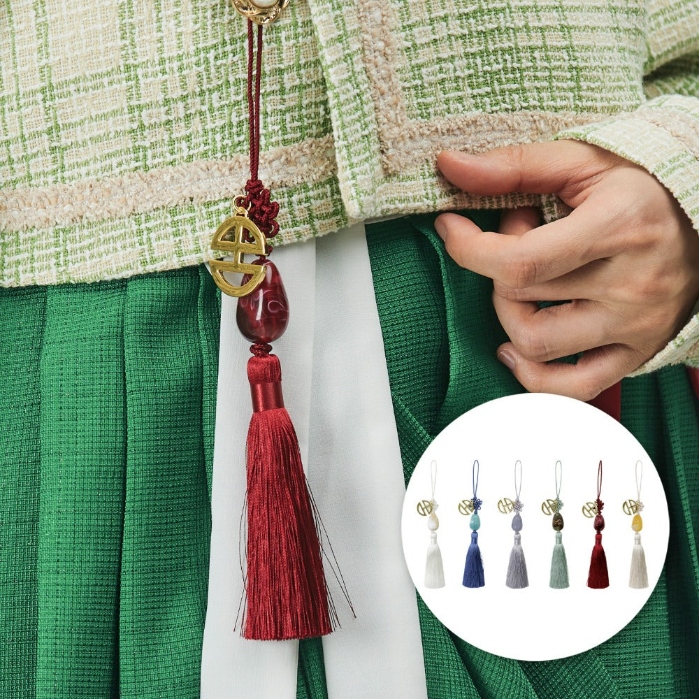 Leesle Earlobe Knot Tassel Belt (Used by Suga)