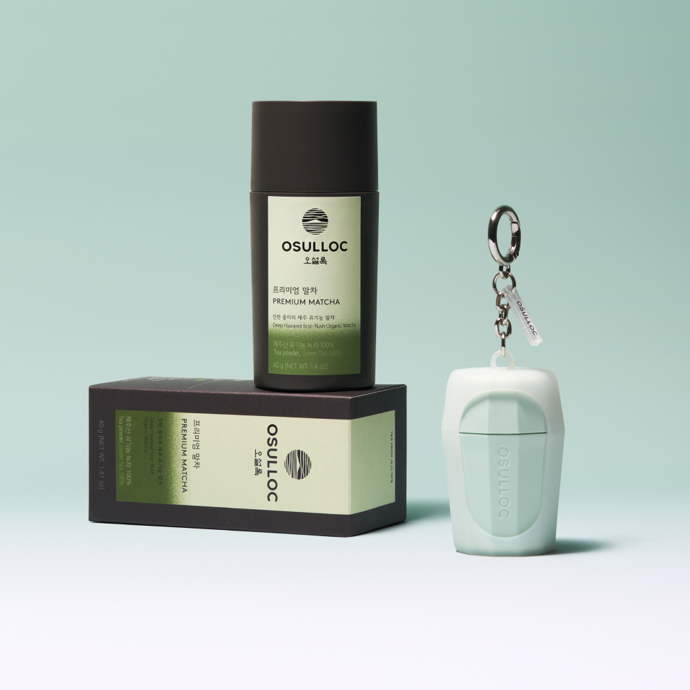 Osulloc Premium Matcha Kit (Add on choices: Matcha Shaker/ Shaker Holder Keyring)