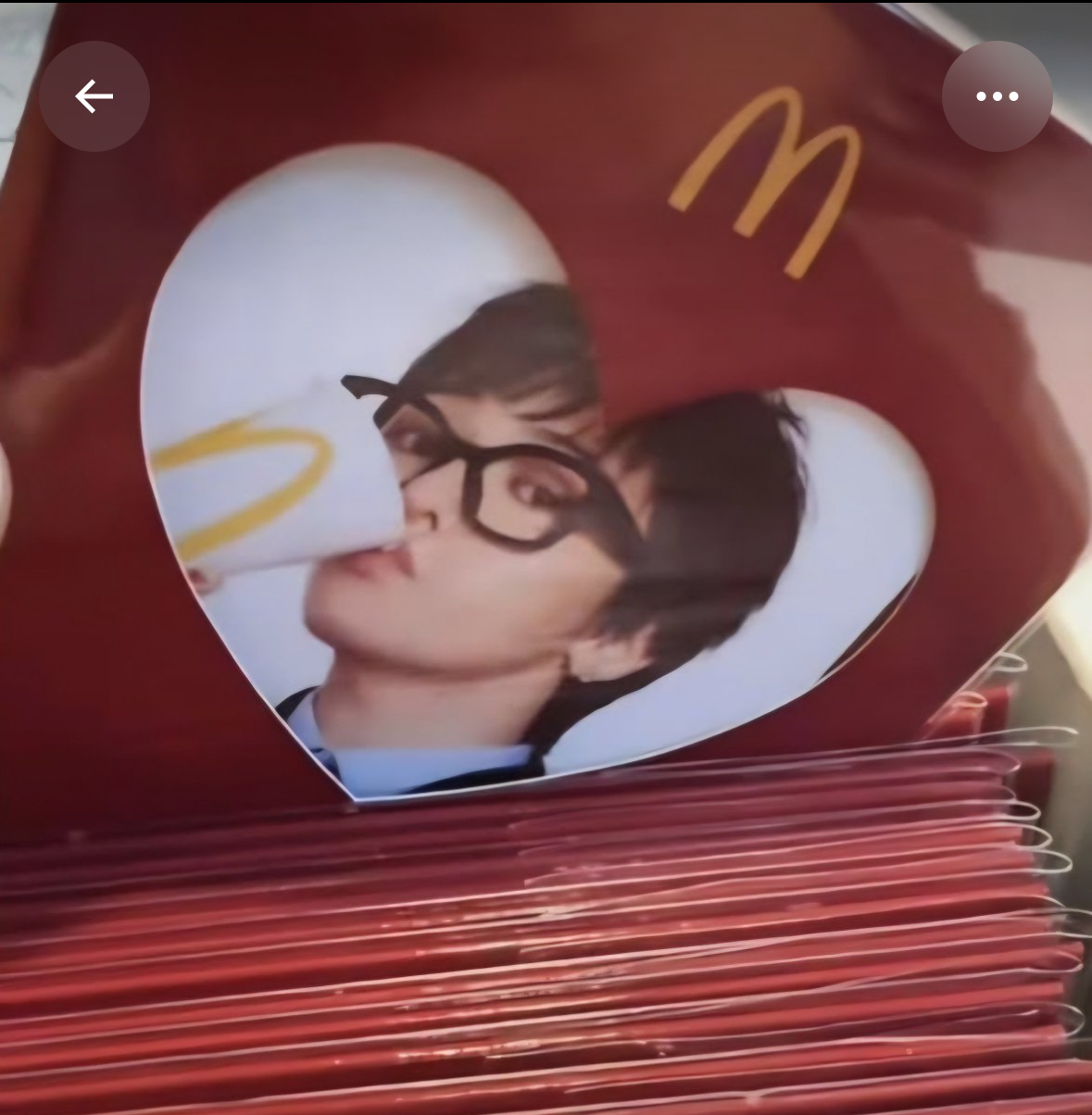 G Dragon x McDonald’s Photocard (Set of 3)