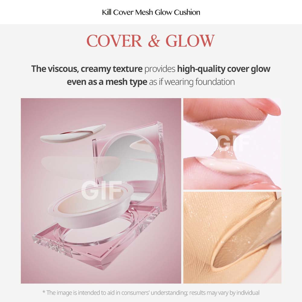 CLIO Kill Cover Mesh Glow Cushion [Original Product + Refill]