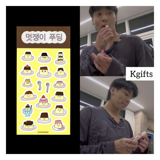 Steadinary Cool Pudding Sticker(jungkook pick)