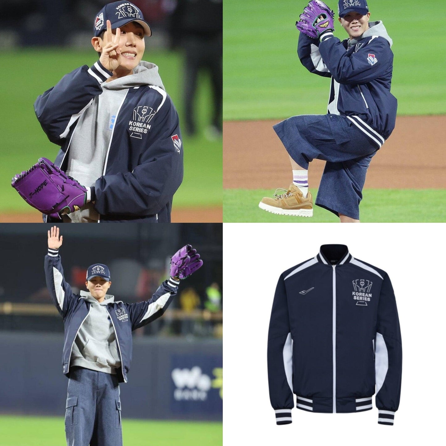 KBO Korean Series Jumper & Cap(Jhope pick)