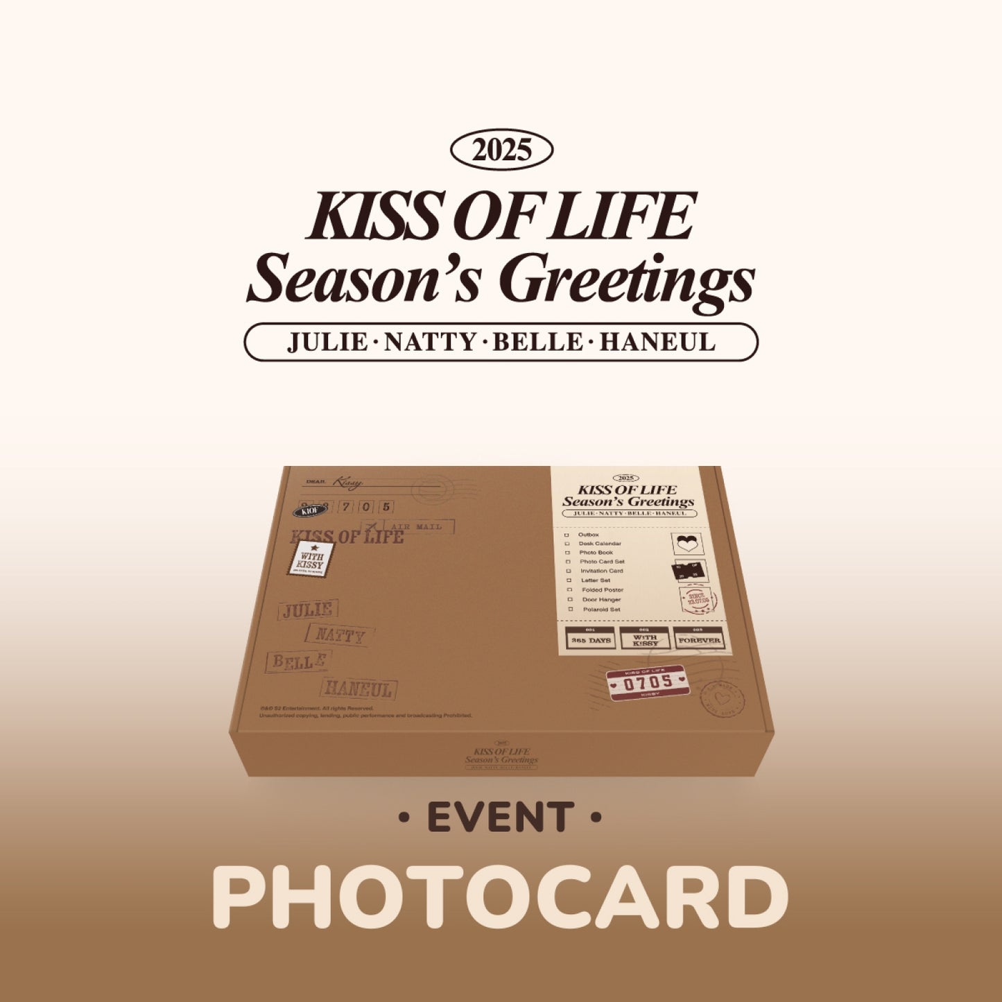 [Pre-order] Kiss of Life 2025 Season Greetings