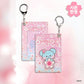 BT21 Leather Patch Card Holder [Cherry Blossom]