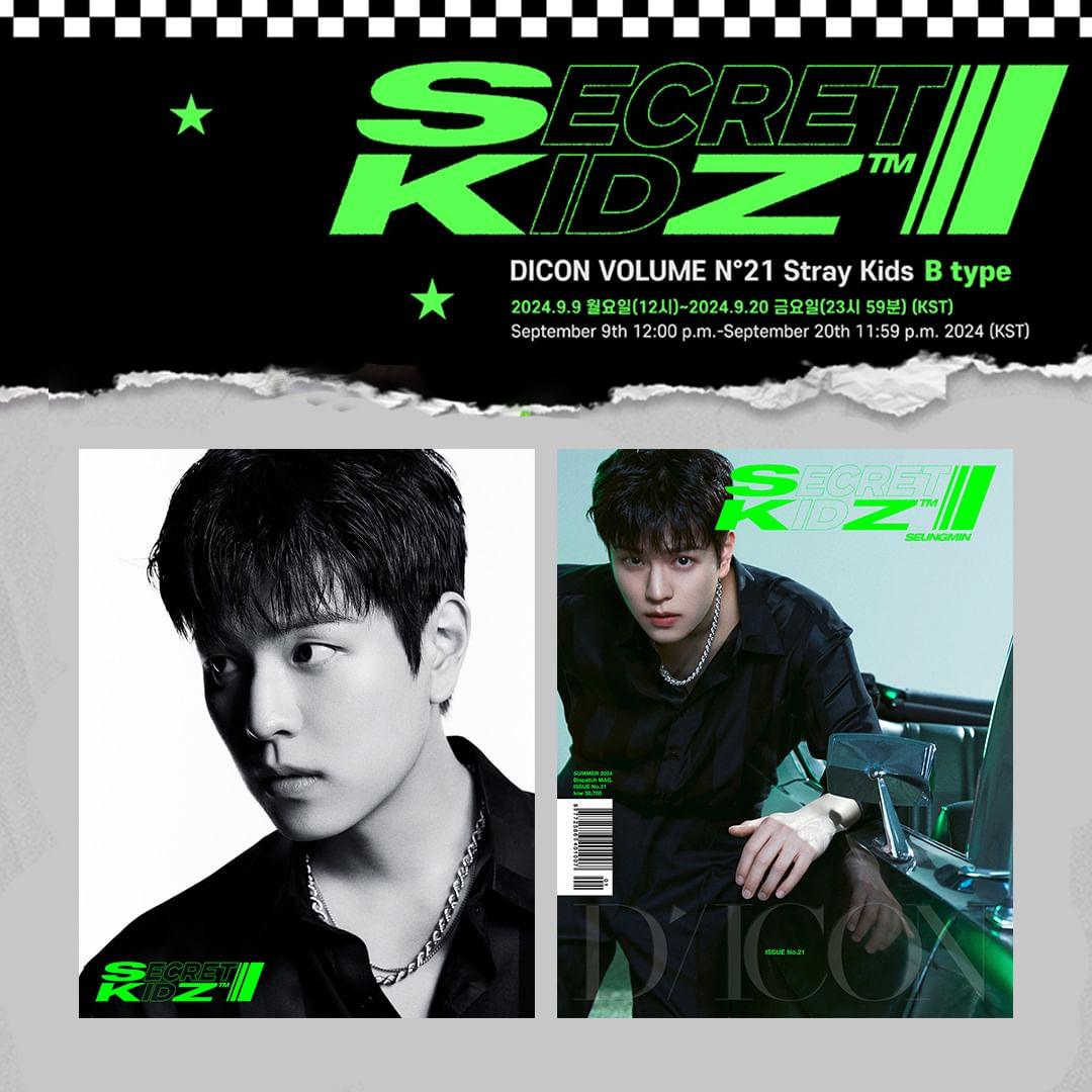 DICON VOLUME N°21 STRAY KIDZ : Summer KraZy [B-type]