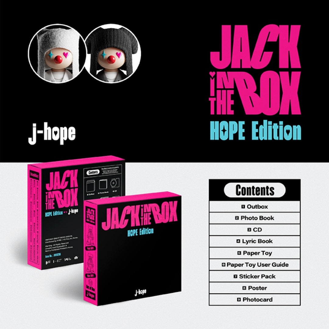 JHope Jack in the Box (Hope Edition) POB included
