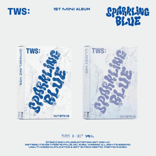 SIGNED CD - TWS - 1st Mini Album [Sparkling Blue]