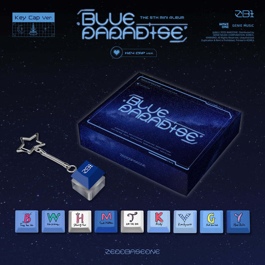 Zerobaseone- The 5th mini album [ Blue Paradise] Keycap Ver.[Pre Order]