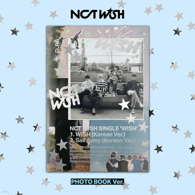 NCT WISH - Single Album: WISH [Photobook Ver.]