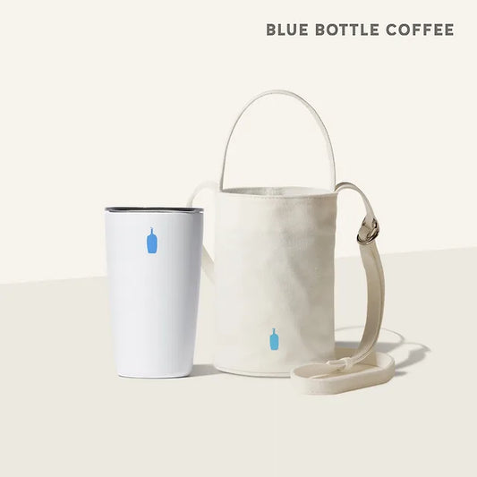 Blue Bottle Tumbler Bag & Commuter Cup 12oz (354ml) Set