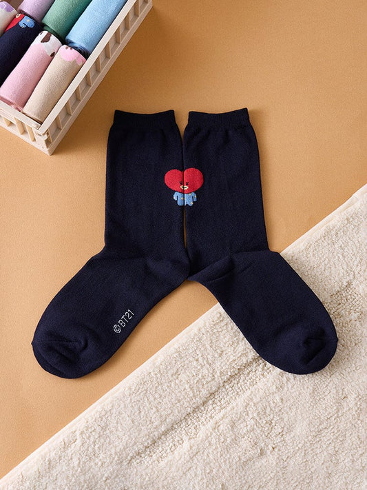 BT21 COLOR SOCKS DAILY BASIC