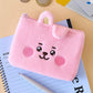 BT21 BABY ZIPPERED POCKET WALLET DAILY BASIC