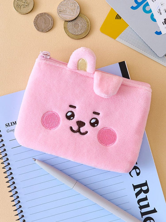 BT21 BABY ZIPPERED POCKET WALLET DAILY BASIC