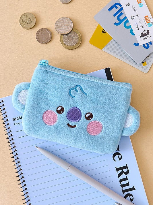 BT21 BABY ZIPPERED POCKET WALLET DAILY BASIC