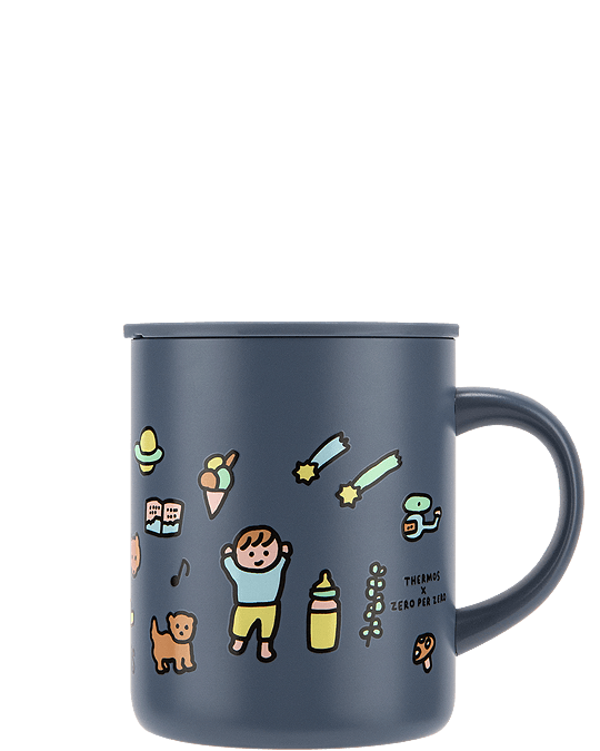 [Thermos X Zero Per Zero] Insulated and Cooled Reversible Mug 350ml