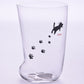 Creative Cute Cat Paws Glass Mug Office Coffee Mug Gift