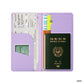 BT21 Minini Leather Patch Passport Cover L size