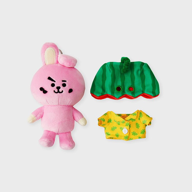 BTS FESTA Baby BT21 Summer Rain Bag Charm Doll
