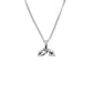 Jhope Pick Silver Dolphin Tail Pendant Men Women Necklace