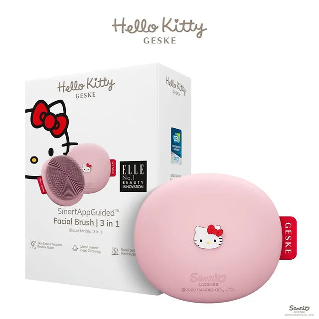 Geske Hello Kitty Facial Brush 3 in 1 (Solid)