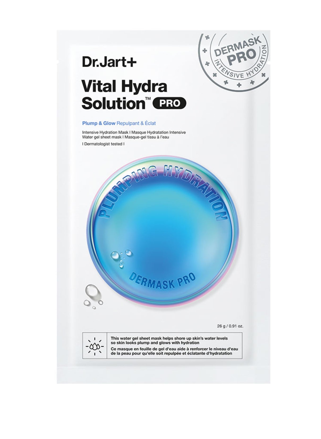 Dr.Jart+ Vital Hydra Solution Glow Face Mask 5 Pack