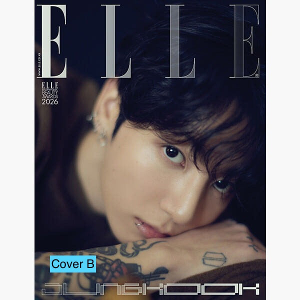 BTS ジョングク ELLE コンプリート ② BTS JungKook X Elle Korea 2026.01 January | Kgifts.shop