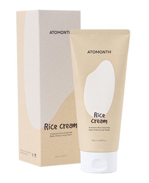 Atomonth Probiotics Rice Ceramide Baby Moisturizing Cream 180 ml